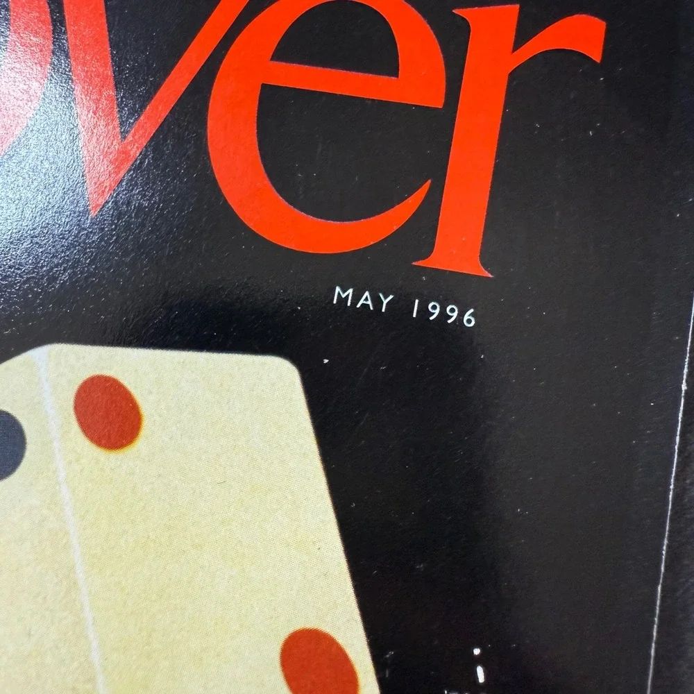 Discover Magazine May 1996 Life At Risk Playing The Odds In‎ An Uncertain World